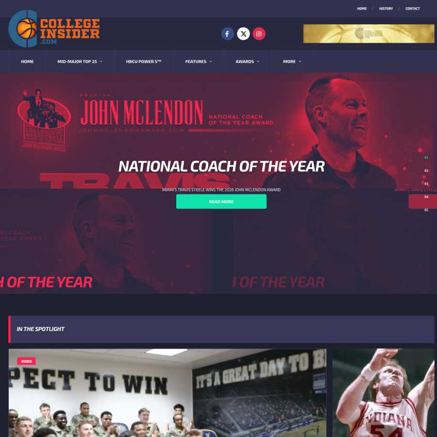 collegeinsider.com homepage screenshot