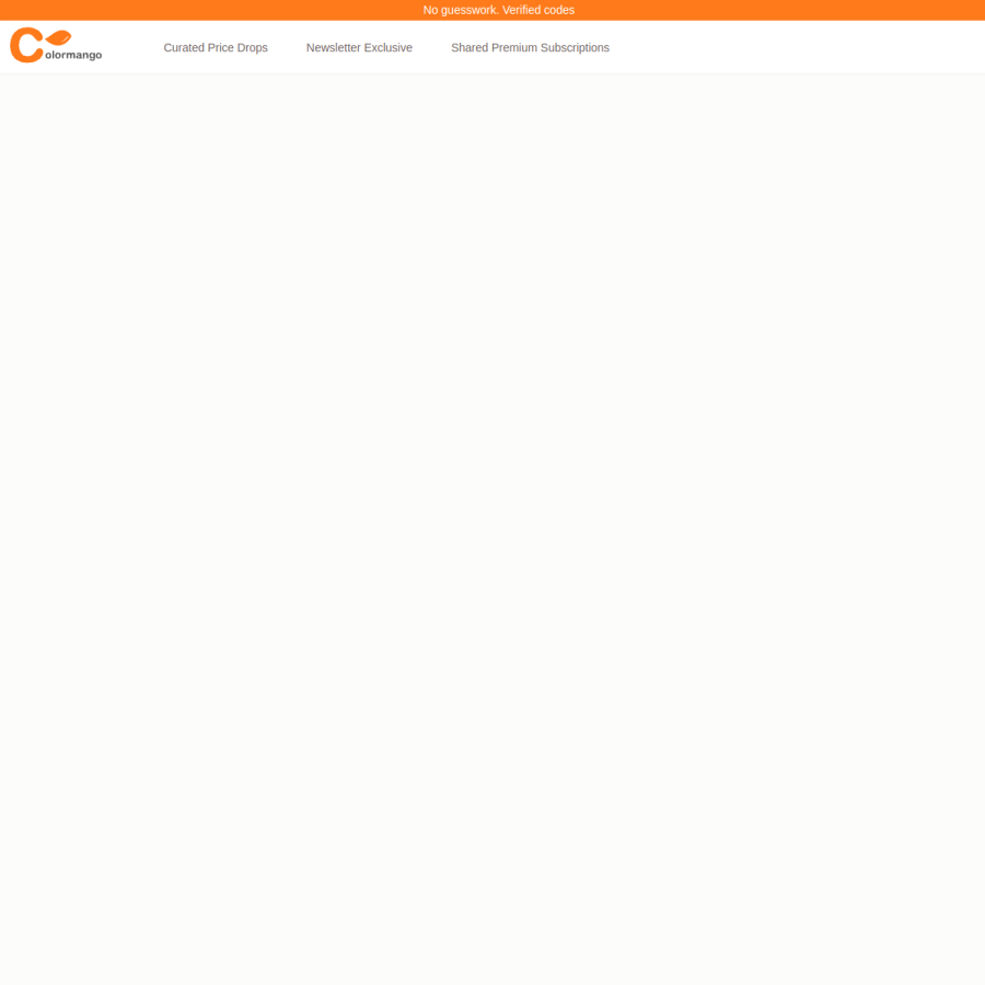 colormango.com homepage screenshot