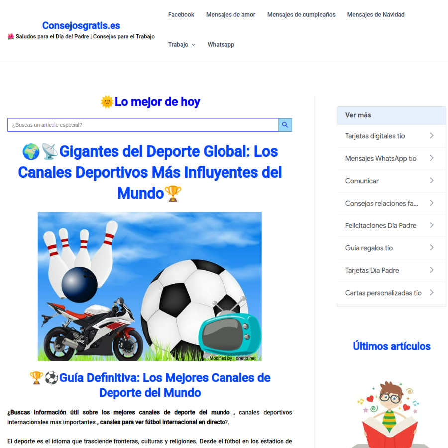 consejosgratis.es homepage screenshot