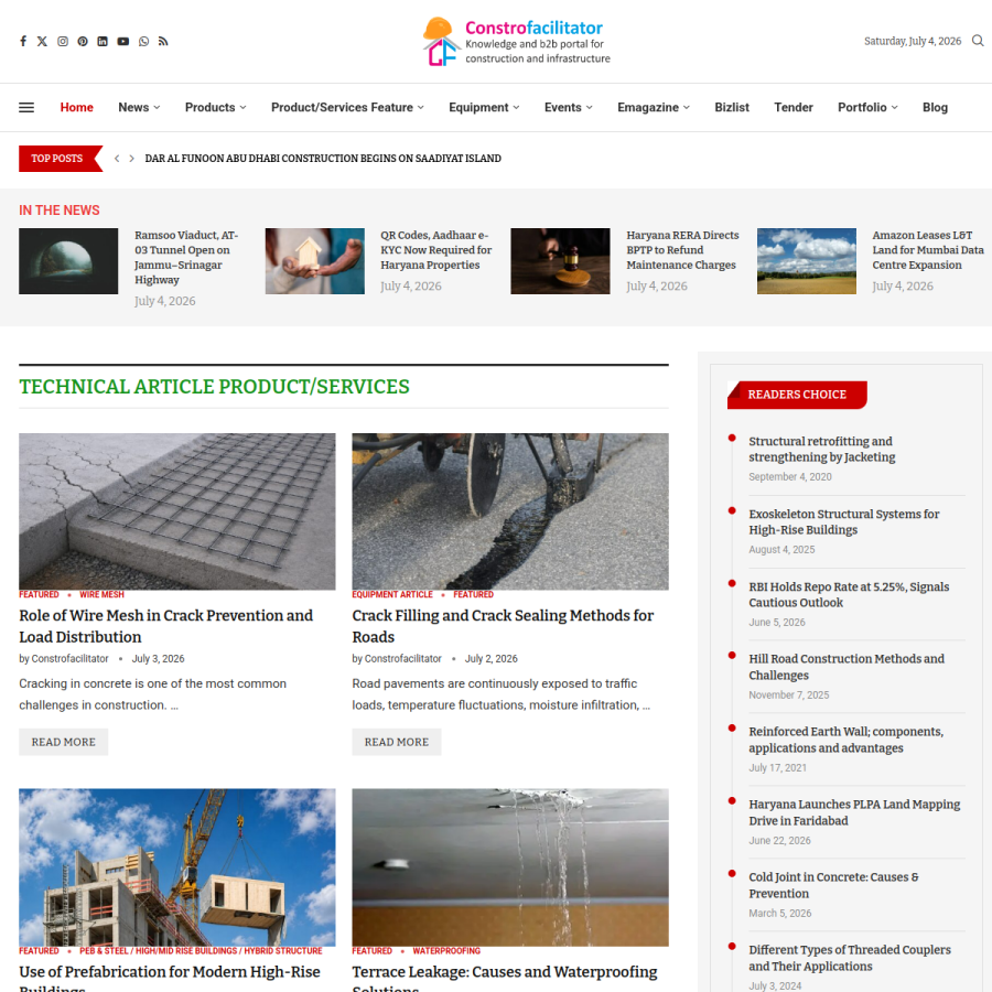 constrofacilitator.com homepage screenshot