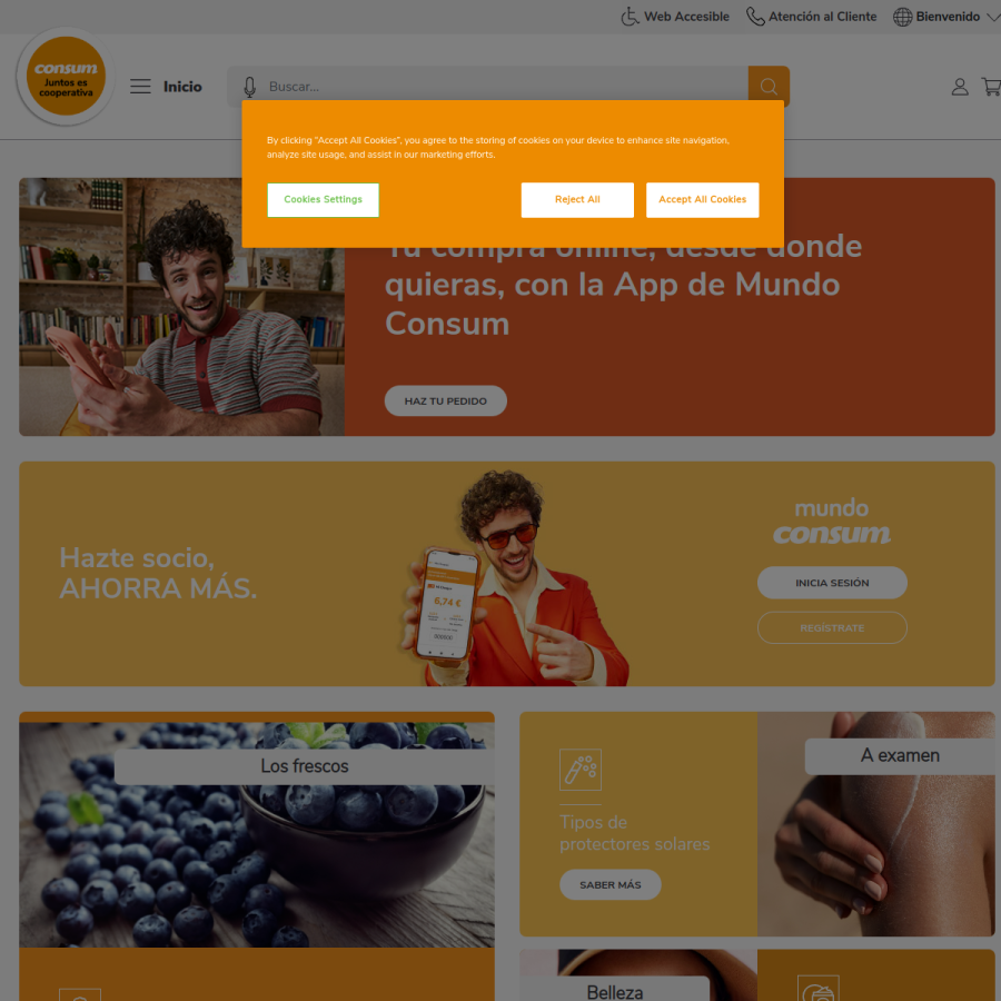 consum.es homepage screenshot
