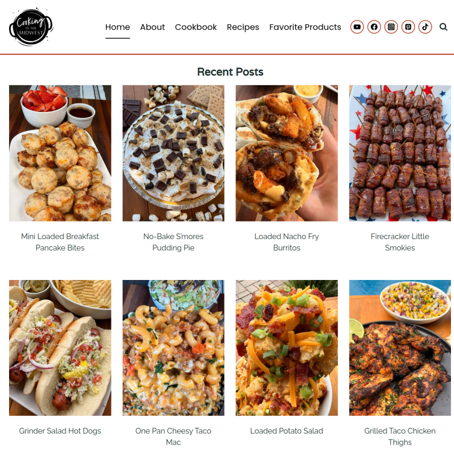 cookinginthemidwest.com homepage screenshot