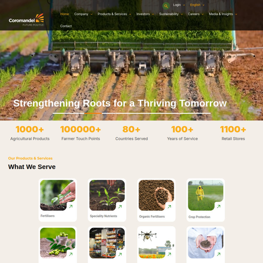 coromandel.biz homepage screenshot