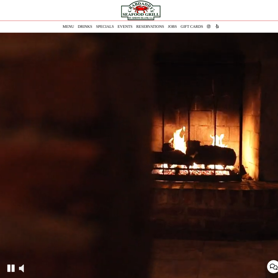 crabdaddysssi.com homepage screenshot