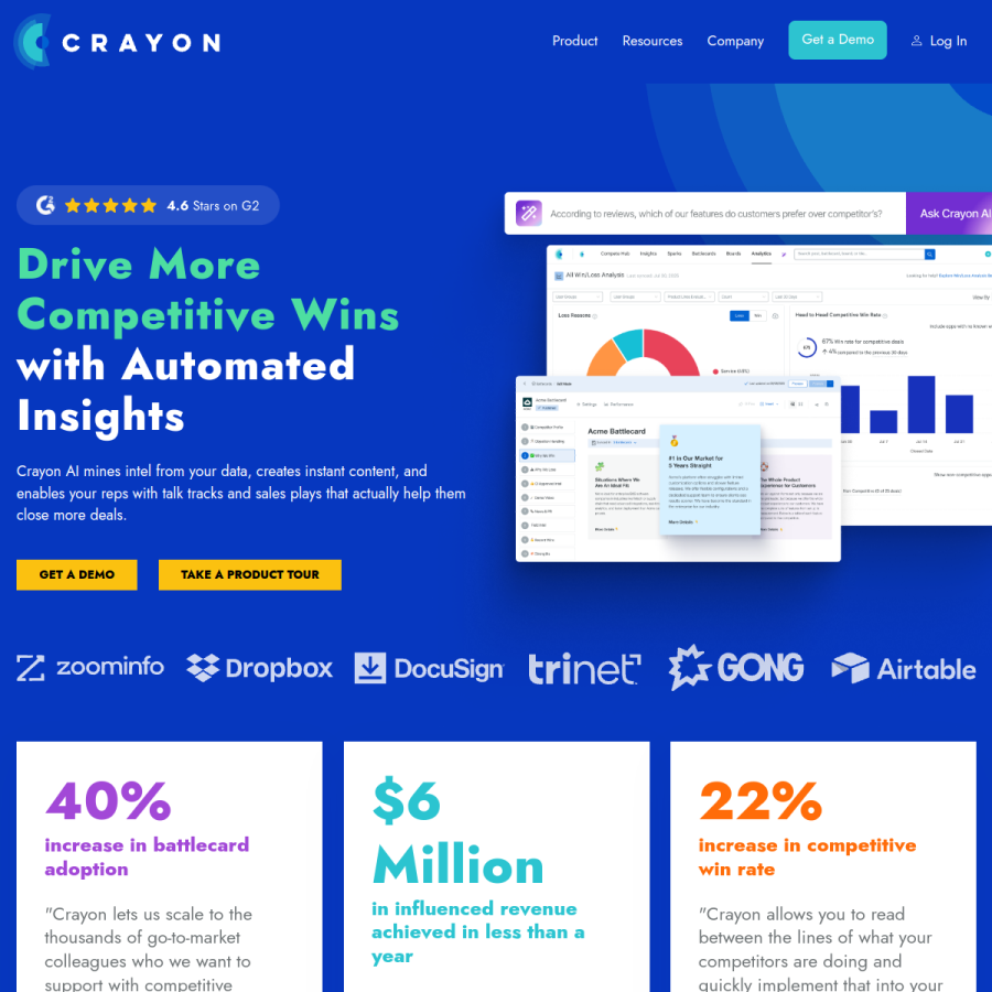 crayon.co homepage screenshot