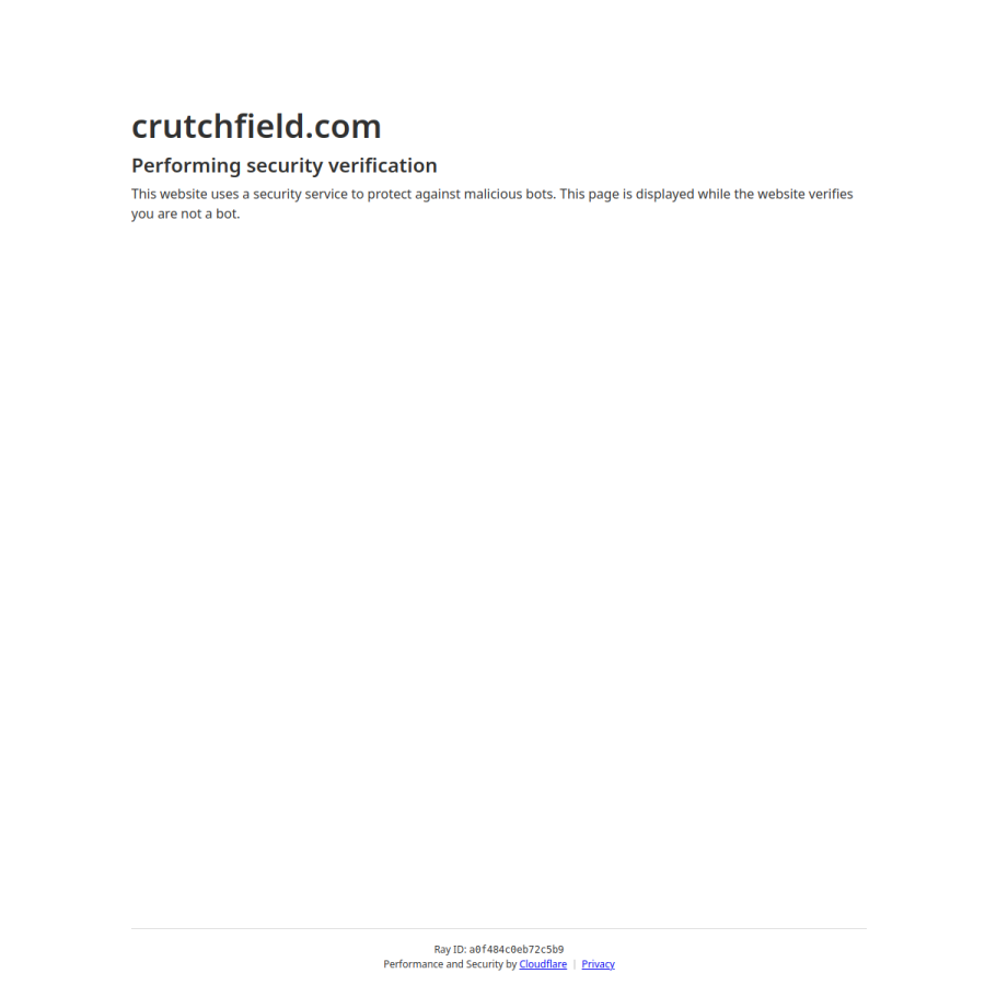 crutchfield.com homepage screenshot