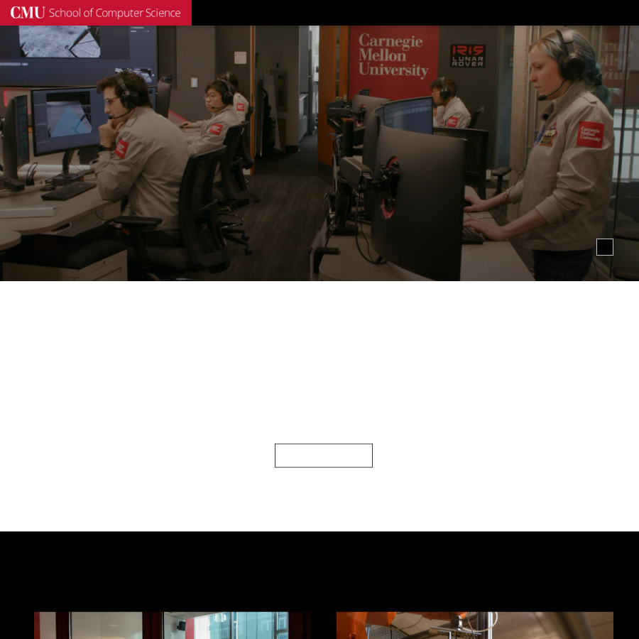 cs.cmu.edu homepage screenshot
