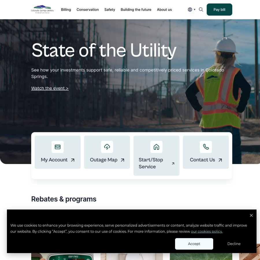 csu.org homepage screenshot