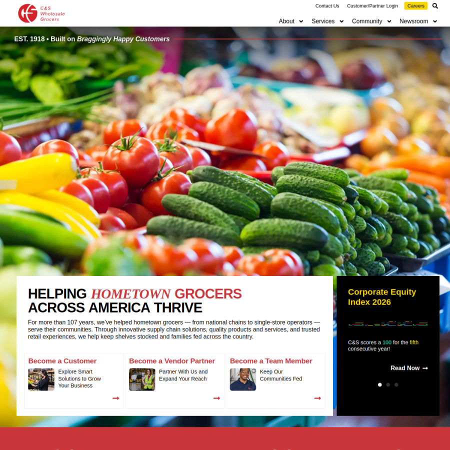 cswg.com homepage screenshot