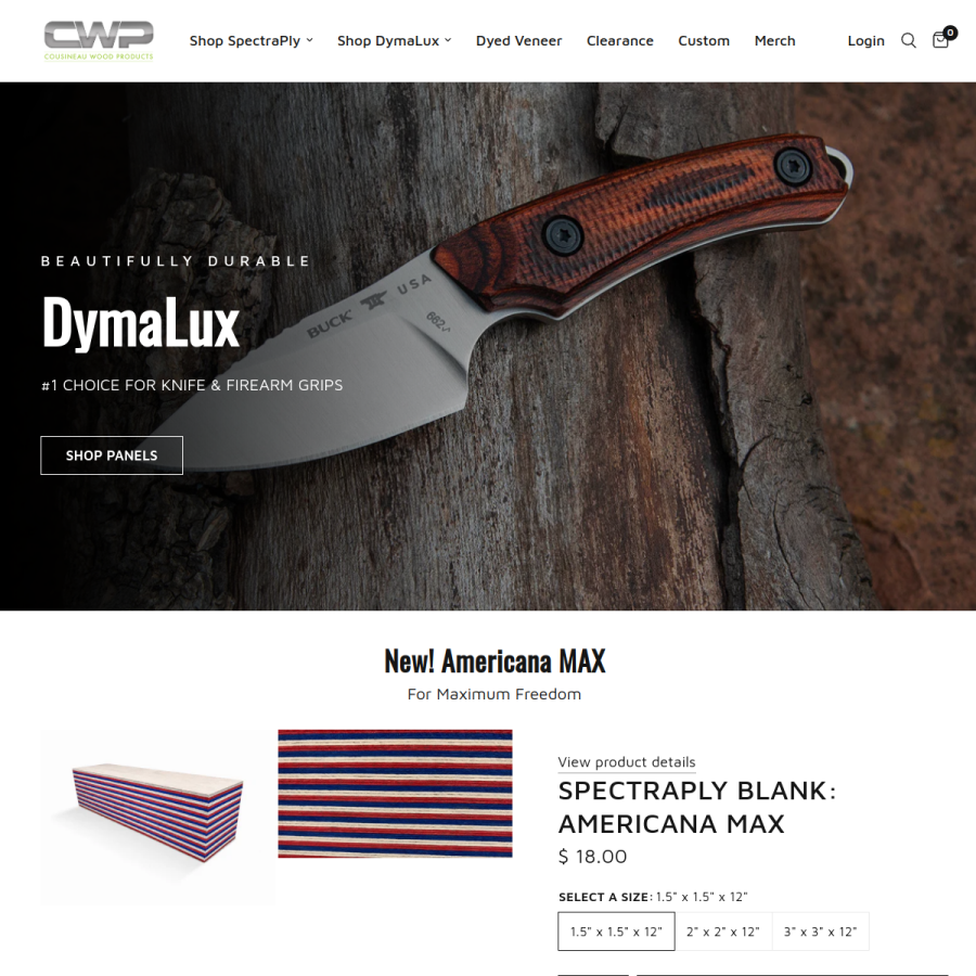 cwp-usa.com homepage screenshot