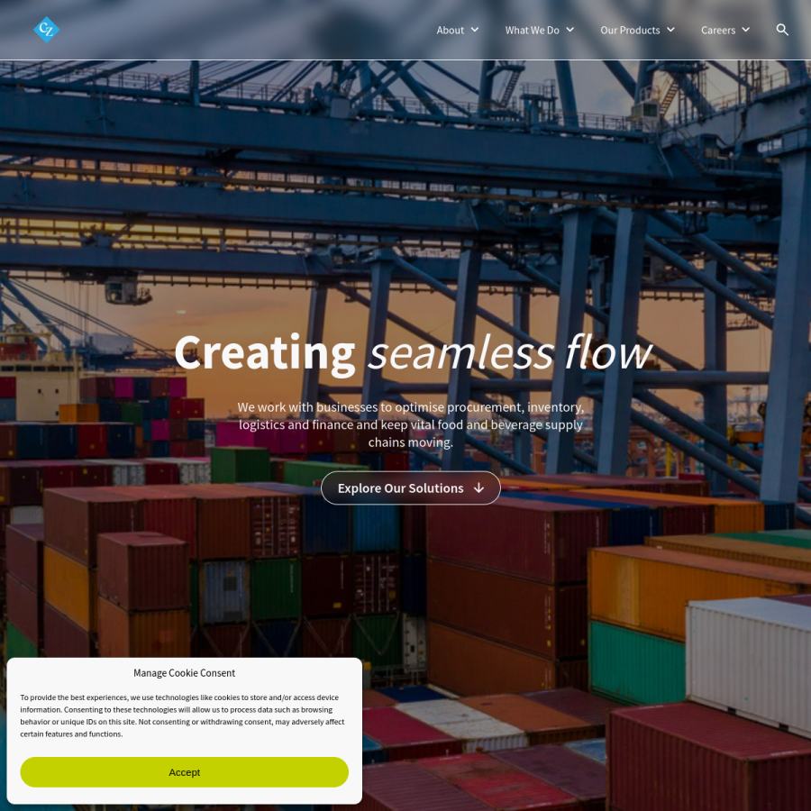czarnikow.com homepage screenshot