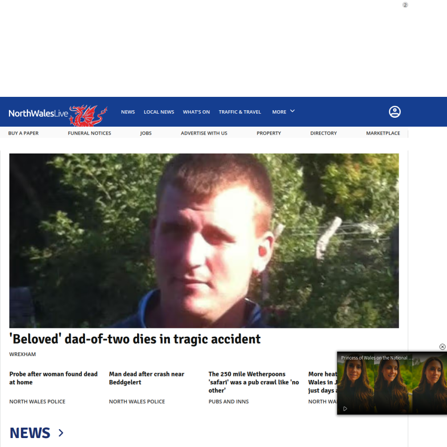 dailypost.co.uk homepage screenshot