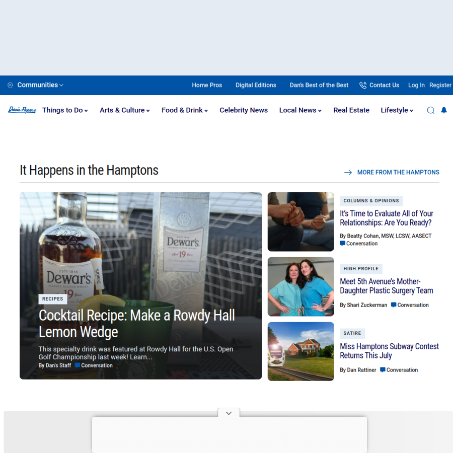 danspapers.com homepage screenshot