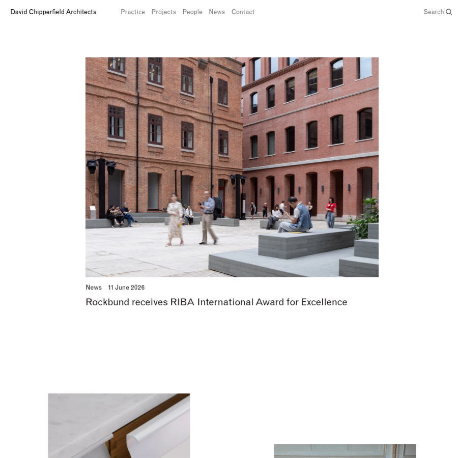 davidchipperfield.com homepage screenshot
