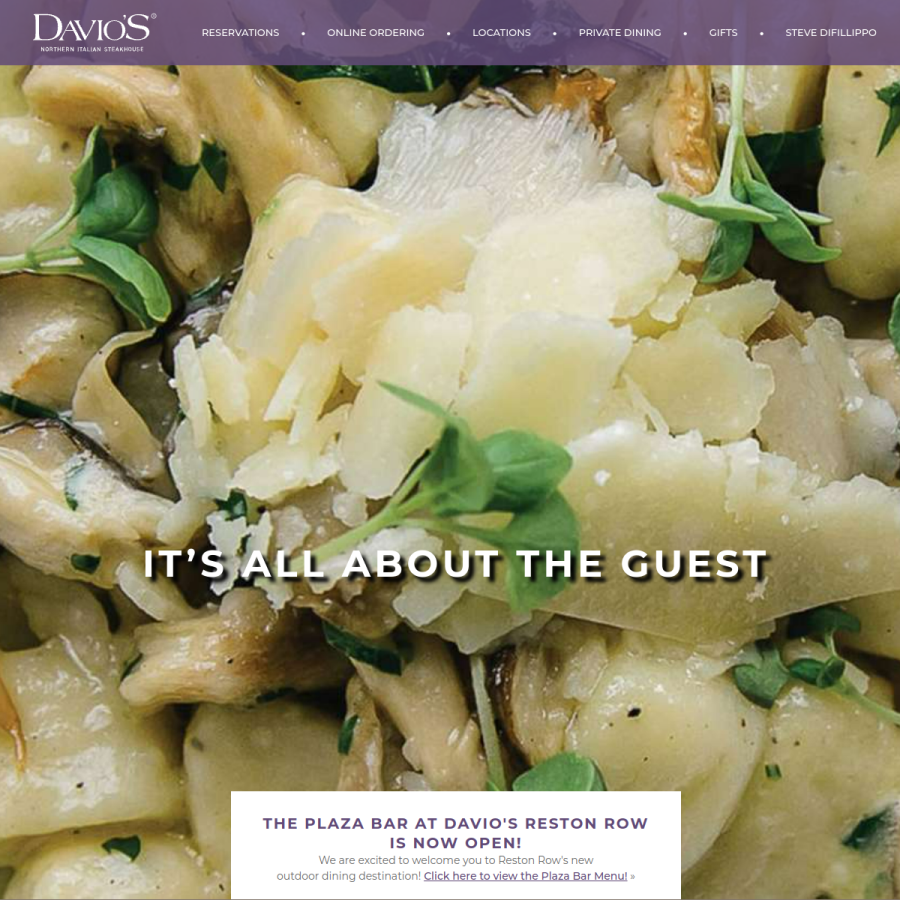 davios.com homepage screenshot
