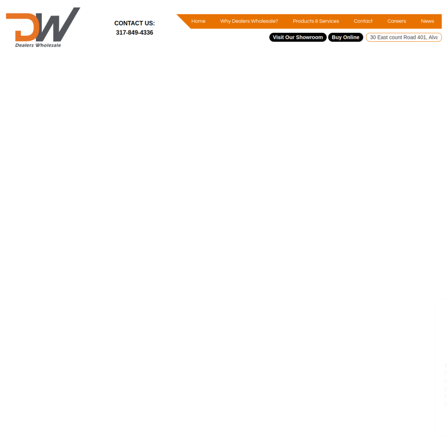 dealerswholesale.com homepage screenshot