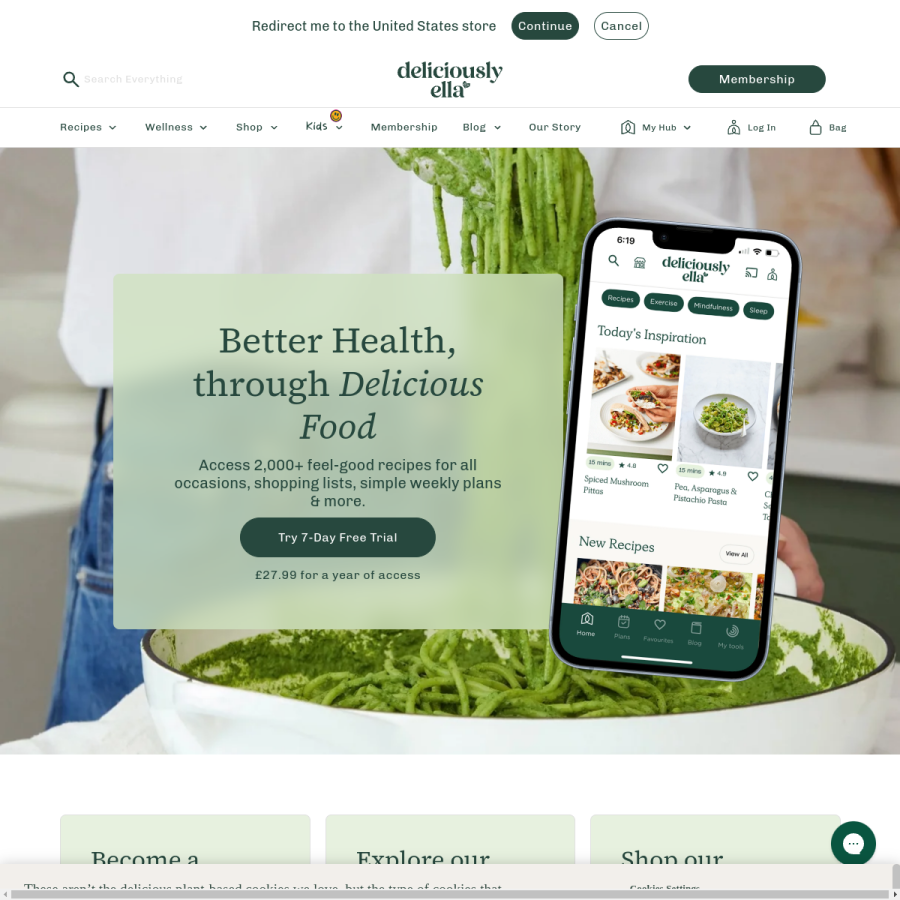 deliciouslyella.com homepage screenshot