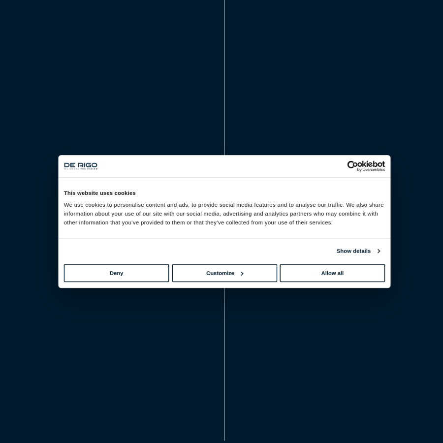 derigo.com homepage screenshot