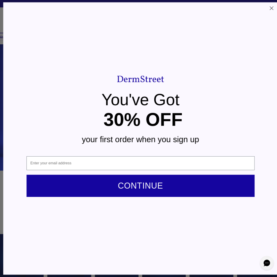 dermstreet.com homepage screenshot