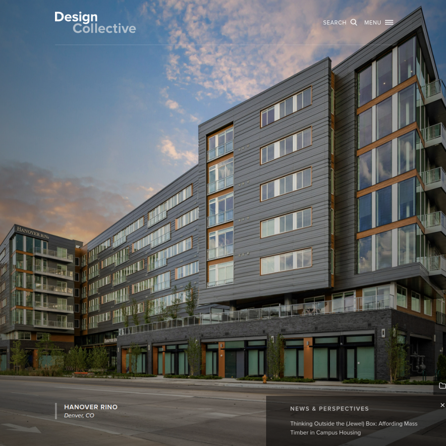 designcollective.com homepage screenshot