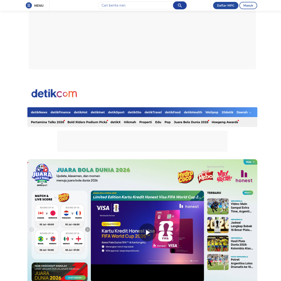 detik.com homepage screenshot