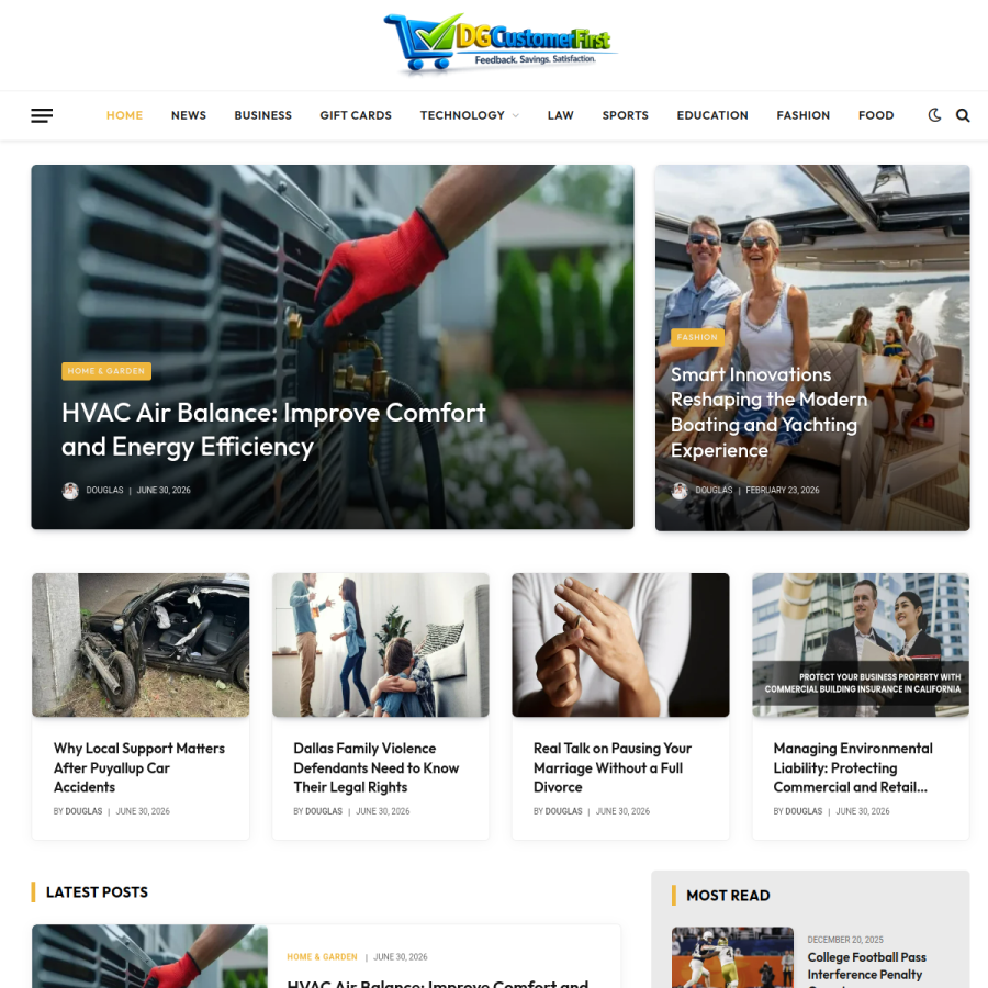 dgcustomerfirst.com homepage screenshot