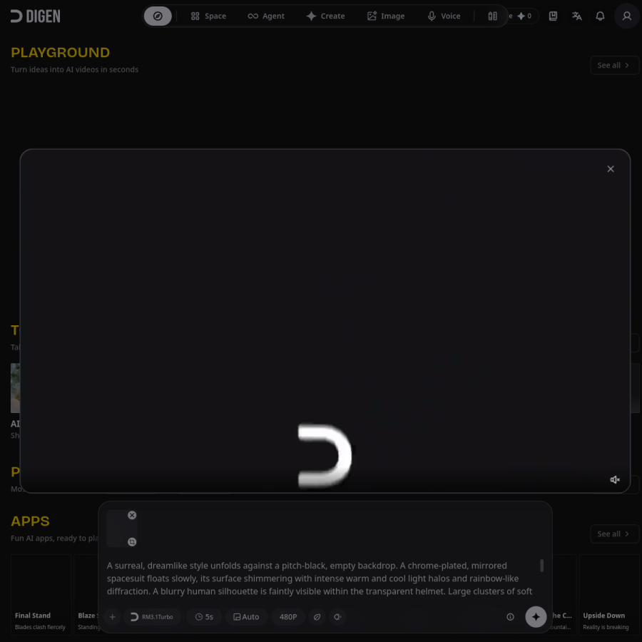 digen.ai homepage screenshot