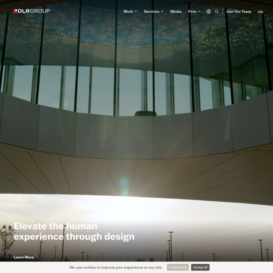 dlrgroup.com homepage screenshot