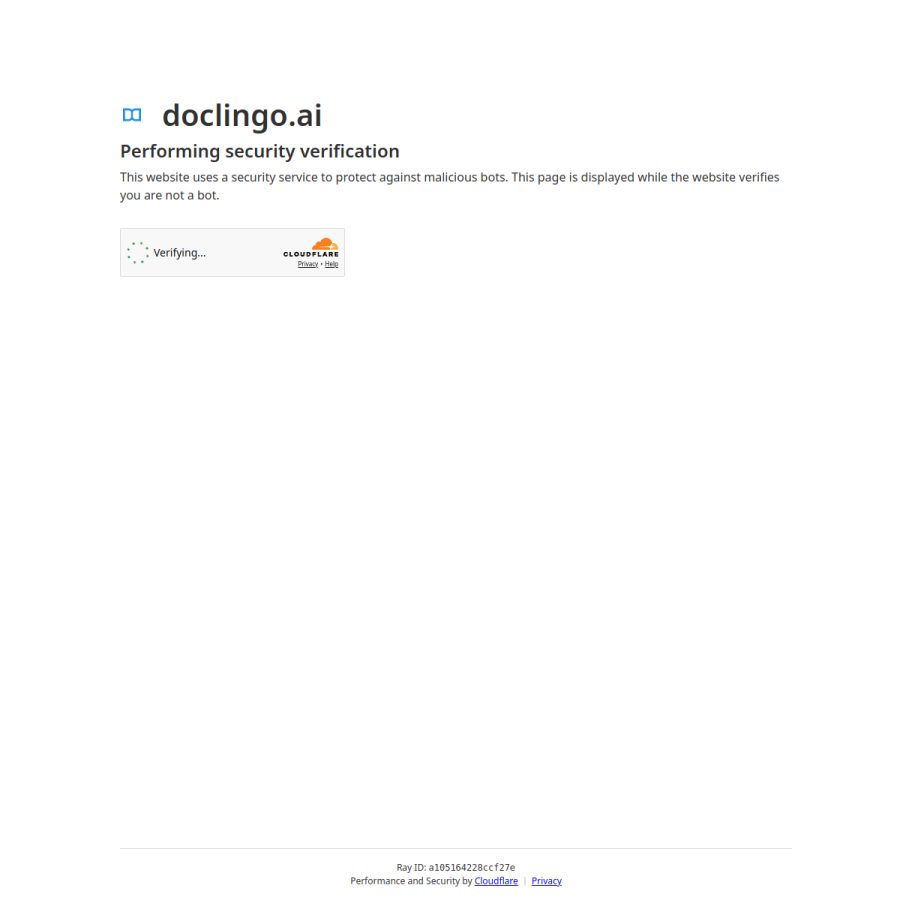 doclingo.ai homepage screenshot