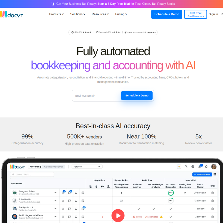 docyt.com homepage screenshot