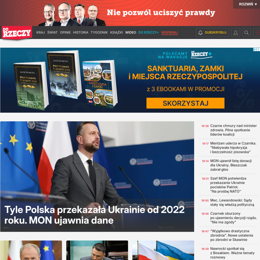 dorzeczy.pl homepage screenshot