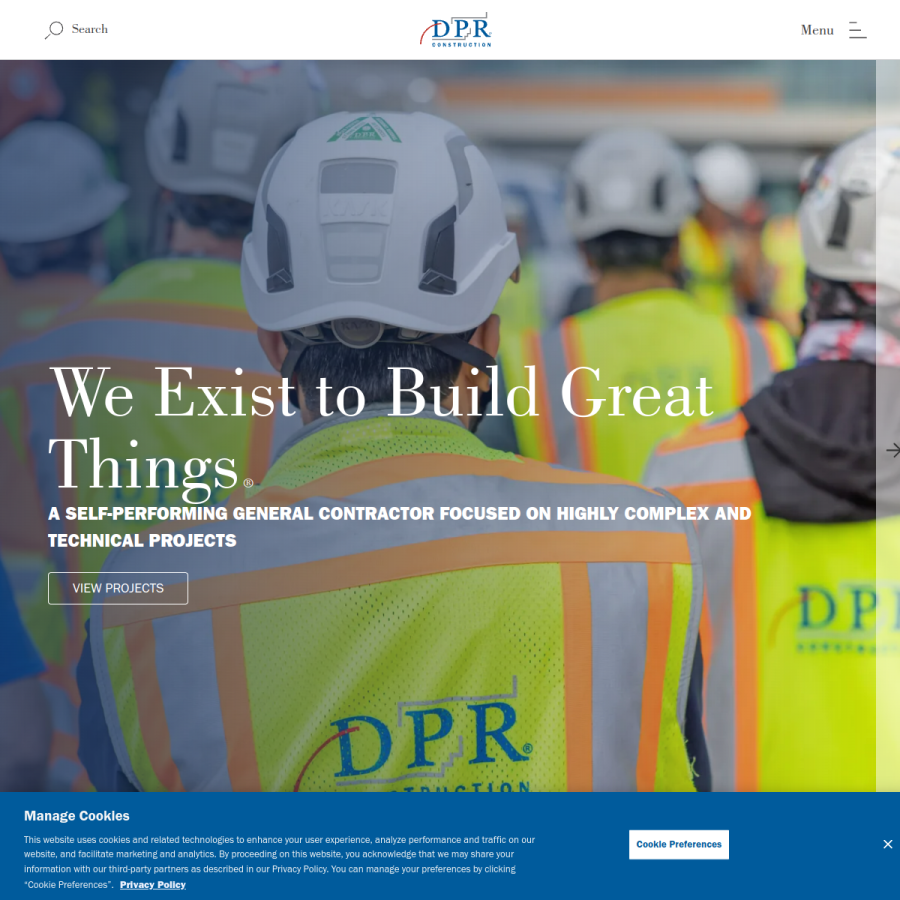 dpr.com homepage screenshot