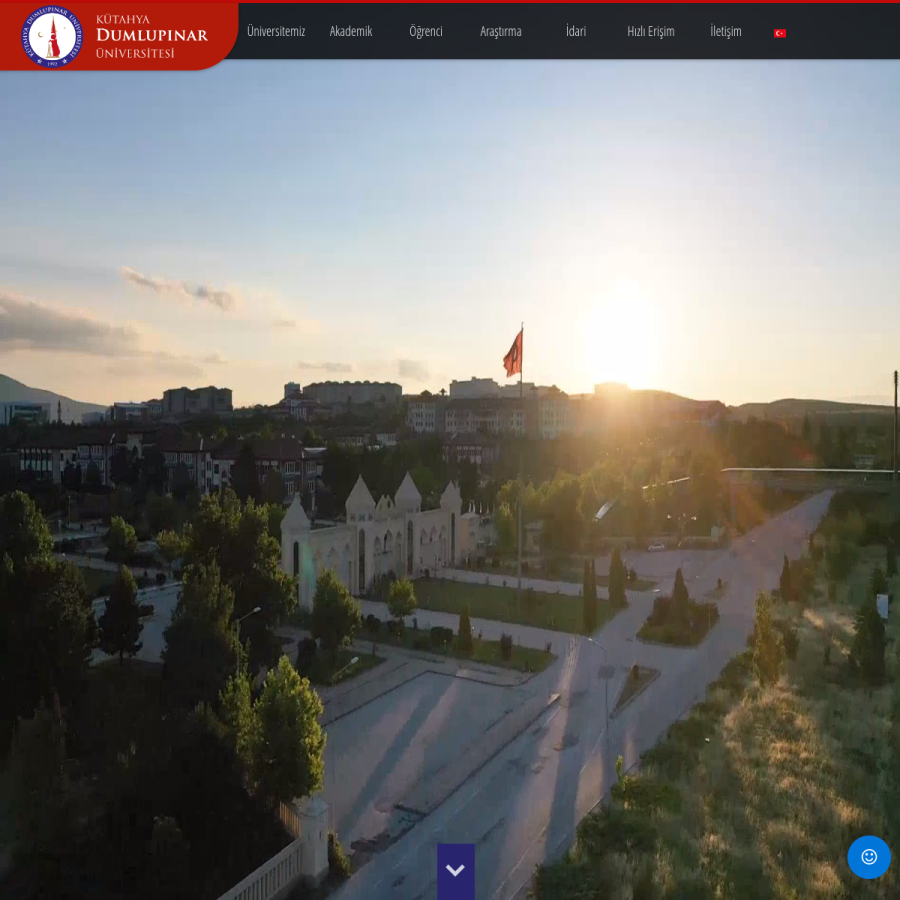 dpu.edu.tr homepage screenshot