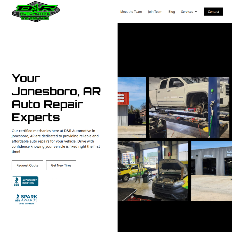 drautomotive.org homepage screenshot