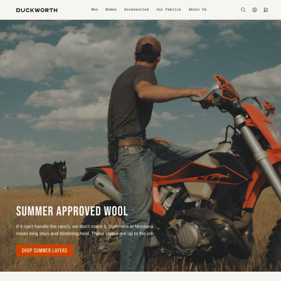 duckworthco.com homepage screenshot