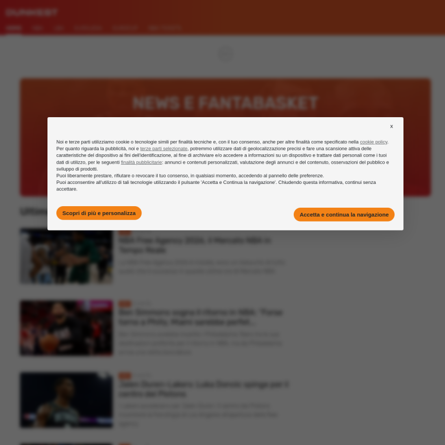 dunkest.com homepage screenshot