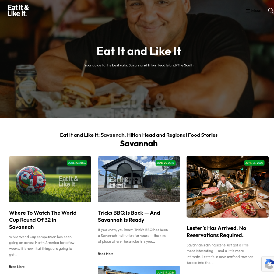 eatitandlikeit.com homepage screenshot