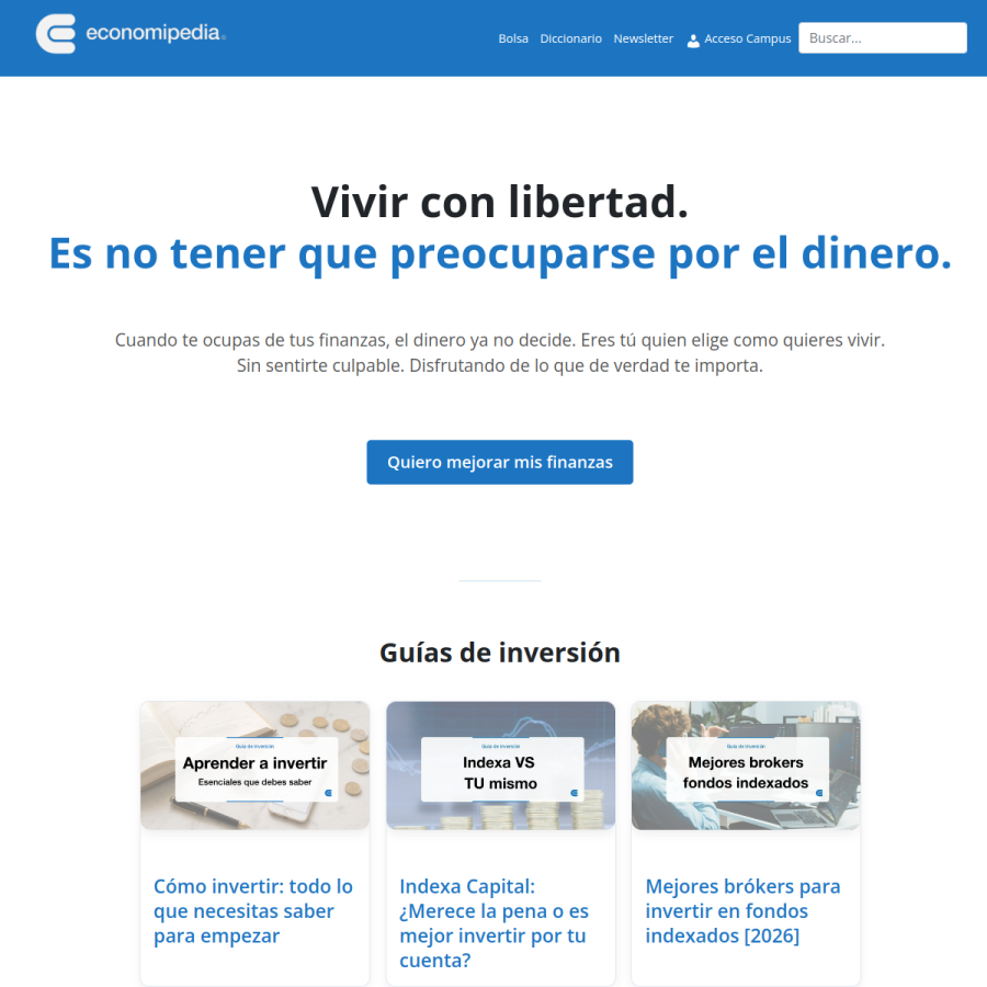 economipedia.com homepage screenshot