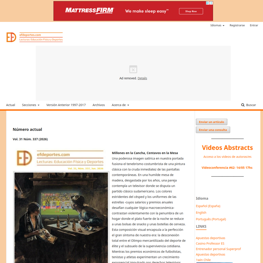 efdeportes.com homepage screenshot