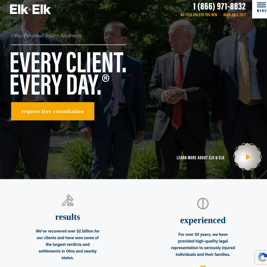 elkandelk.com homepage screenshot