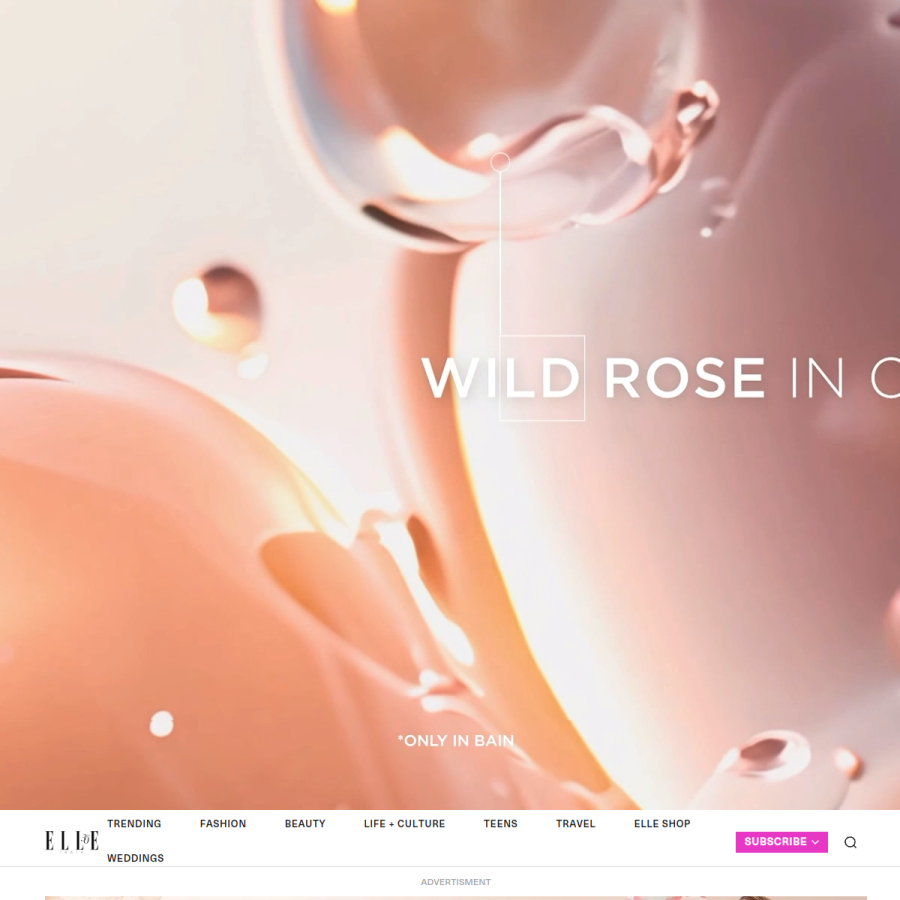 elle.in homepage screenshot