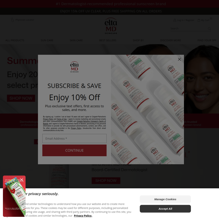 eltamd.com homepage screenshot