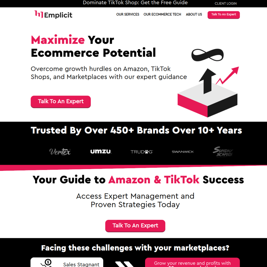 emplicit.co homepage screenshot
