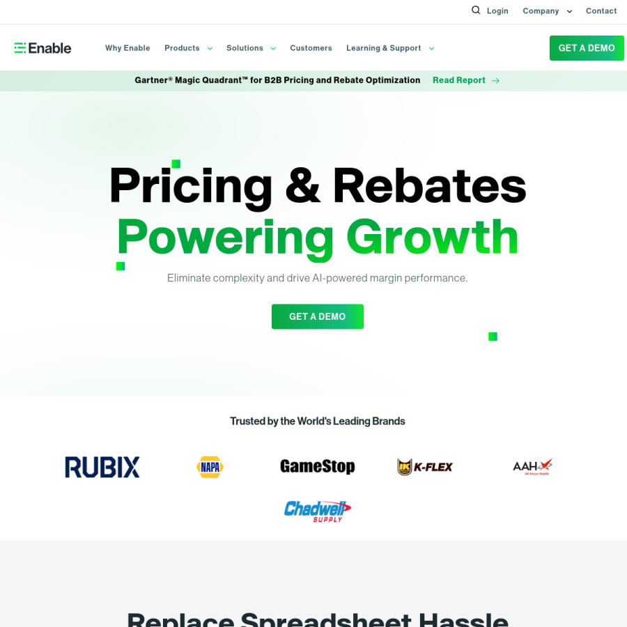 enable.com homepage screenshot