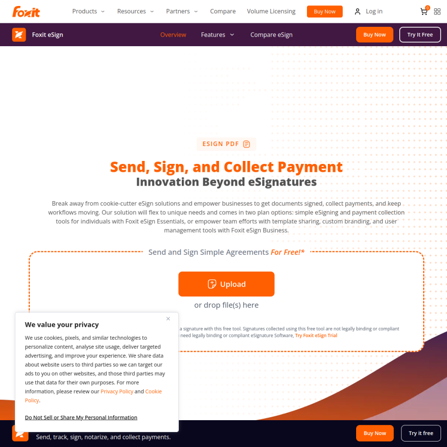 esigngenie.com homepage screenshot