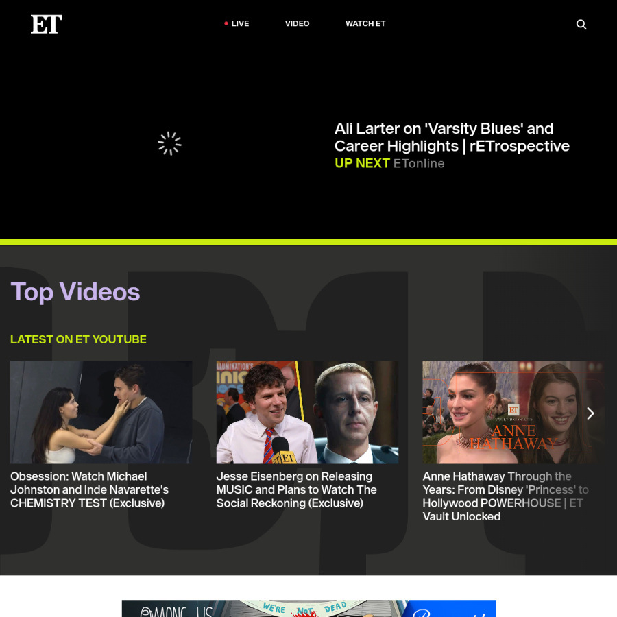 etonline.com homepage screenshot