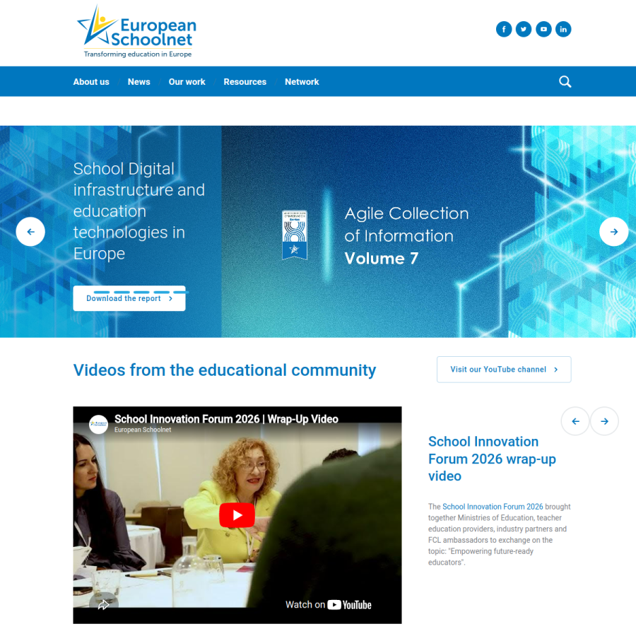 eun.org homepage screenshot