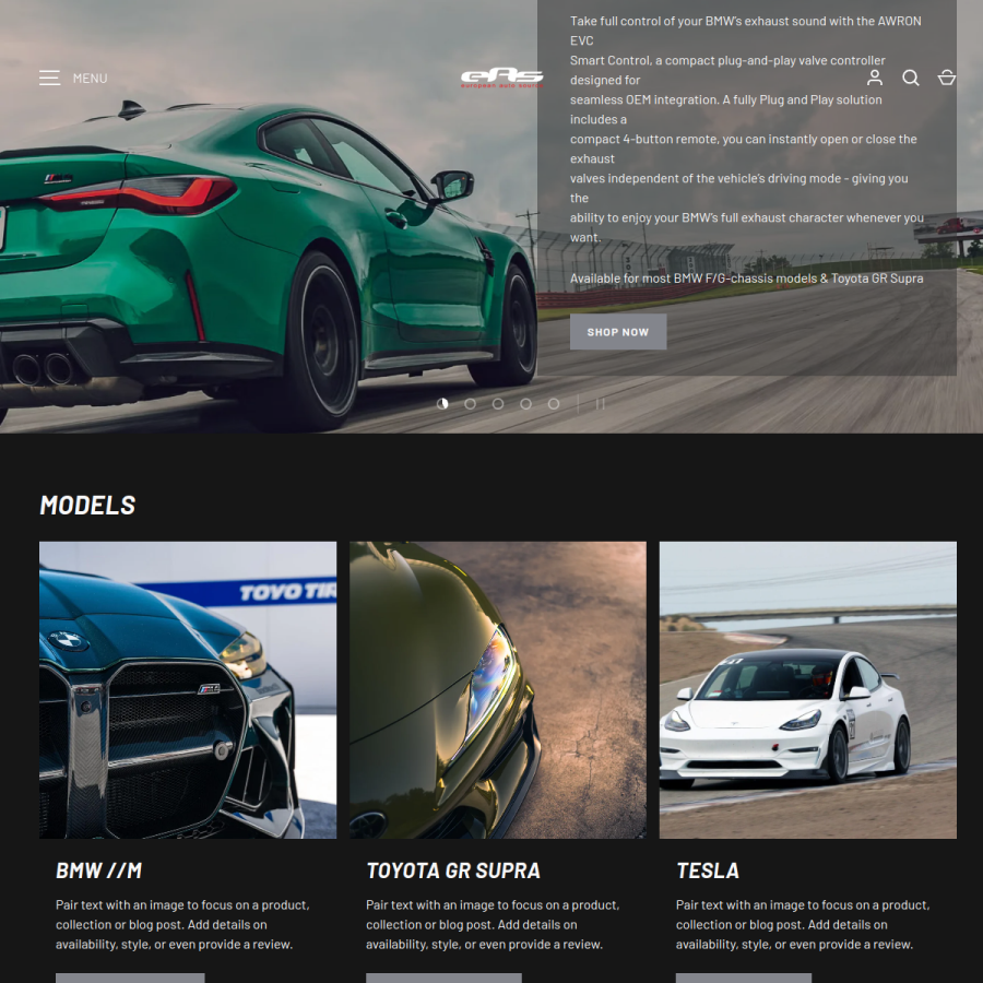 europeanautosource.com homepage screenshot