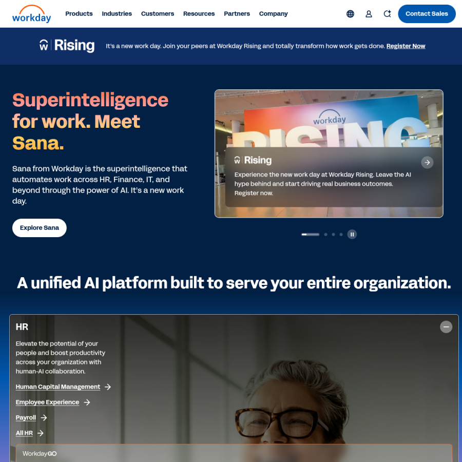evisort.com homepage screenshot
