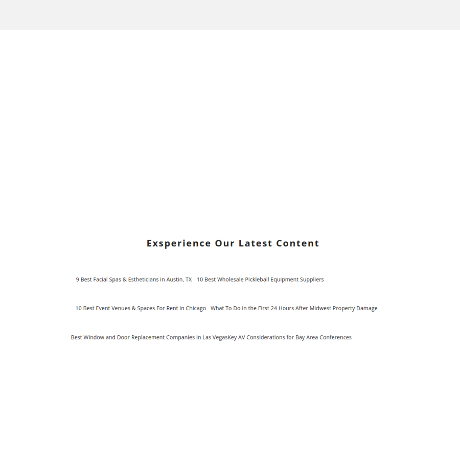 exsplore.com homepage screenshot